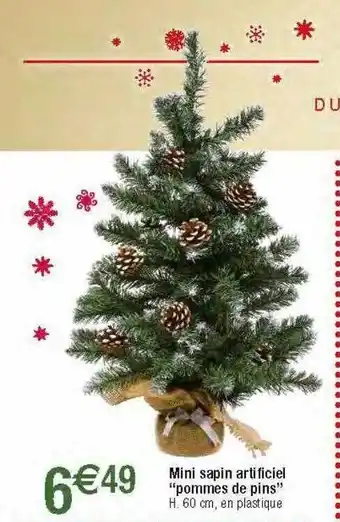 Mini sapin artificiel