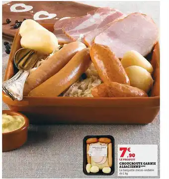 Super U Choucroute garnie alsacienne offre