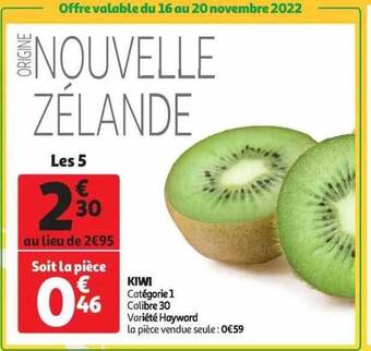 Auchan Kiwi offre