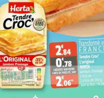 Coccimarket Tendre croc' l'original herta offre