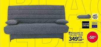 Conforama Banquette-lit offre