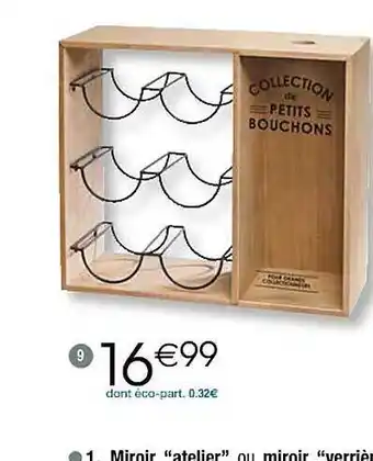 Collection de petits bouchons