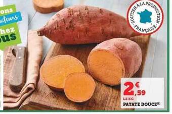 Hyper U Patate douce offre