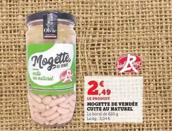 Hyper U Mogette de vendée cuite au naturel offre