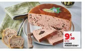 Hyper U Crème forestière offre