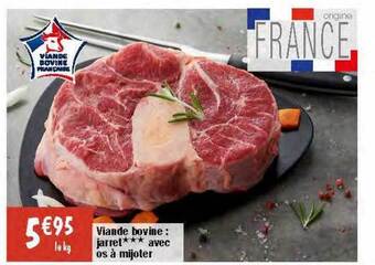 Migros Viande bovine : jarret*** avec os à mijoter offre