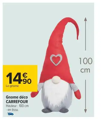 Carrefour Carrefour gnome déco offre