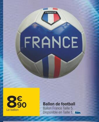 Carrefour Ballon de football offre