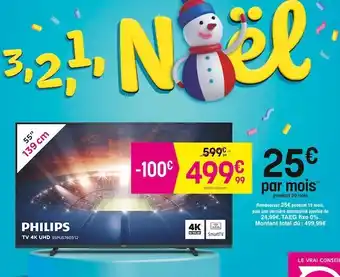 Pulsat Philips tv 4k uhd offre