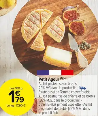Carrefour Market Agour petit agour offre