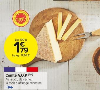Carrefour Market Comté a.o.p offre