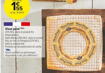 Carrefour Market Vieux pané offre