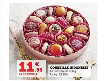 U Express Corbeille indonésie offre