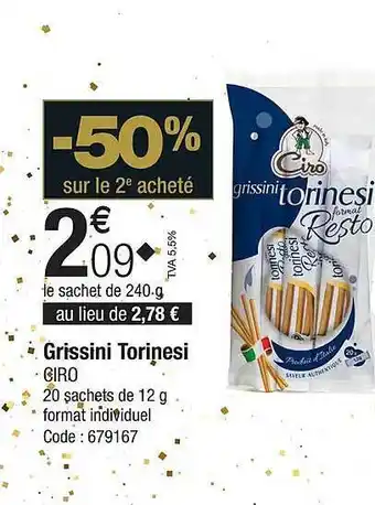 Grissini torinesi ciro