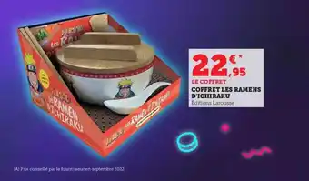 Super U Coffret les ramens d'ichiraku offre
