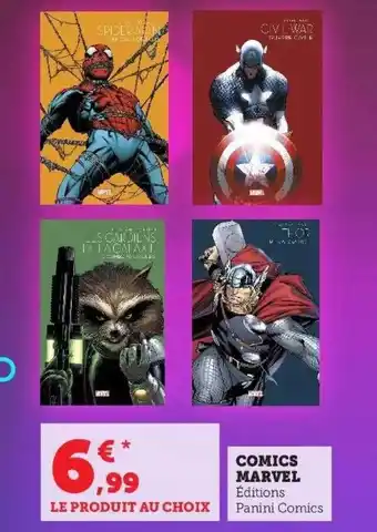 Hyper U Comics marvel offre