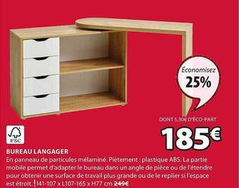 JYSK Bureau langager offre