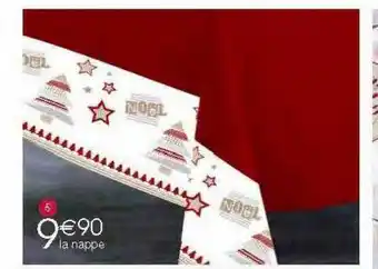 Migros La nappe offre