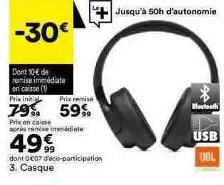 BUT Casque jbl offre