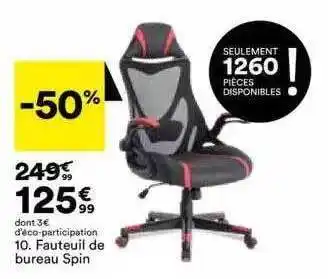 BUT Fauteuil de bureau spin offre