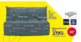 Conforama Banquette-lit bz katia offre