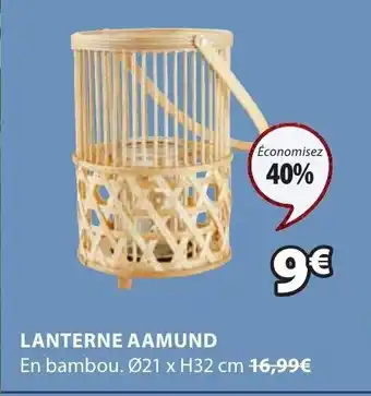 JYSK Lanterne Aamund offre