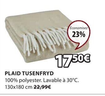 JYSK Plaid Tusenfryd offre