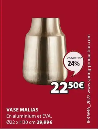 JYSK Vase Malia offre