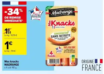 Mes Knacks Madrange