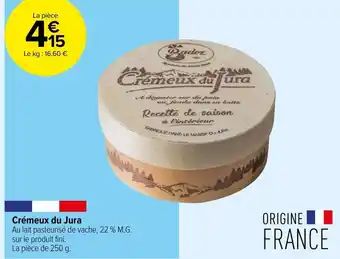 Carrefour Contact Crémaux de Jura offre