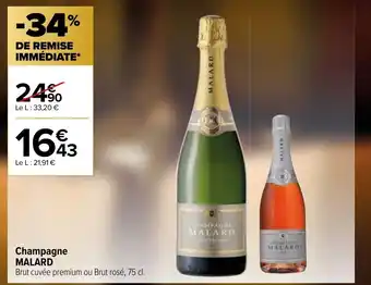 Carrefour Contact Champagne Malard offre