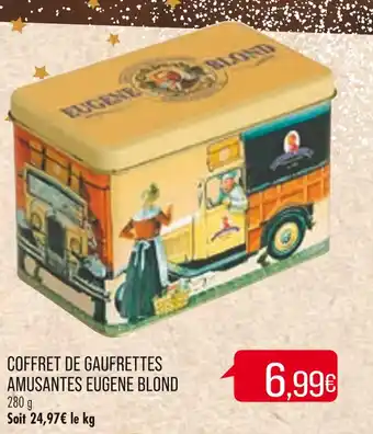 Match Coffret De Gaufrettes Amusantes Eugene Blond offre