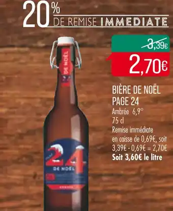 Match Bière De Noël Page 24 offre
