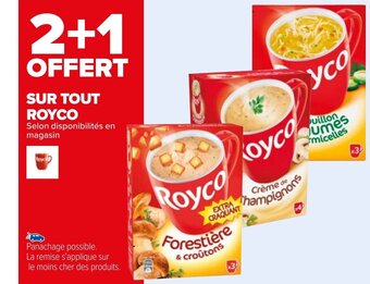 Carrefour Sur Tout Royco offre