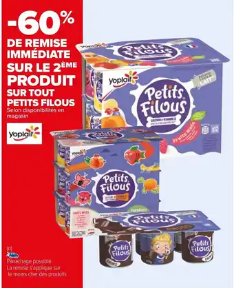 Carrefour Petits Filous offre