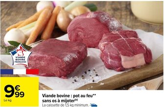 Carrefour Viande Bovine : Pot Au Feu Sans Os à Mijoter offre