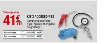 Brico Dépôt Kit 3 accessoires offre