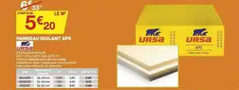 Bricomarché Panneau isolant xps ursa offre