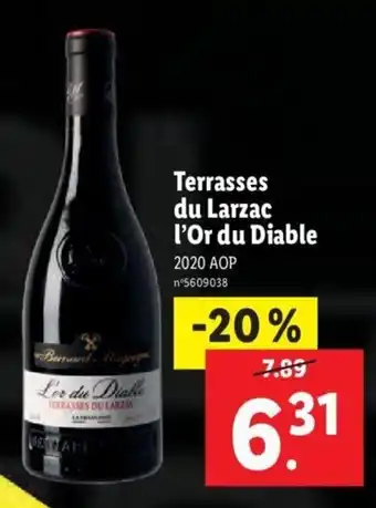 Lidl Terrasses du Larzas I'Or Du Diable offre