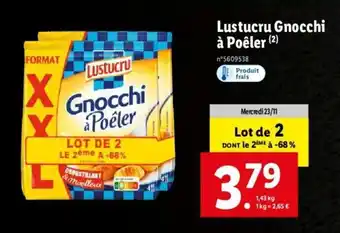 Lidl Lustucru Gnocchi à Poêler offre