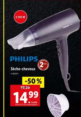 Lidl Philips Seche Cheveux offre
