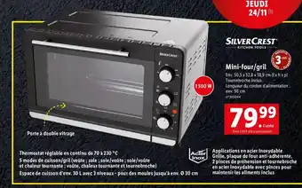 Silver Crest Mini Four Gril