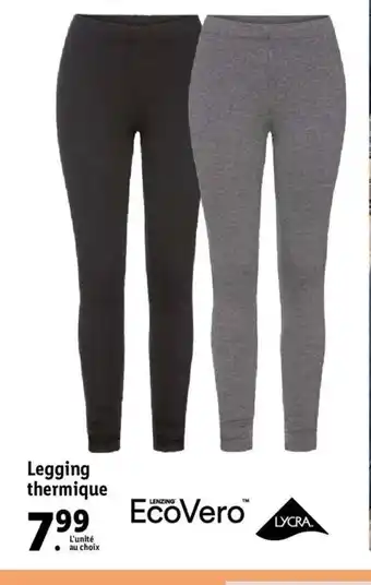 Lidl Legging Thermique offre