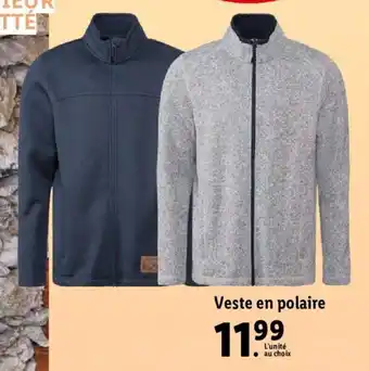 Lidl Veste En Polaire offre