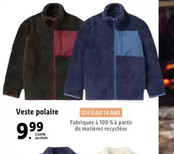 Lidl Veste Polaire offre