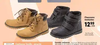 Lidl Chaussures Montantes offre