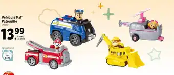 Lidl Vehicule Pat Patrouille offre
