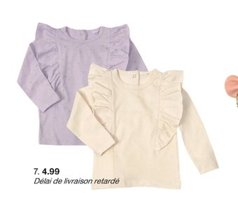 Zeeman Tee Shirt Bebe offre