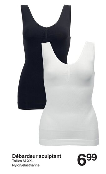 Zeeman Debardeur Sculptant offre