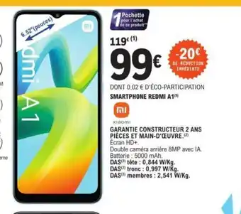 E.Leclerc Smartphone Redmi A1 offre